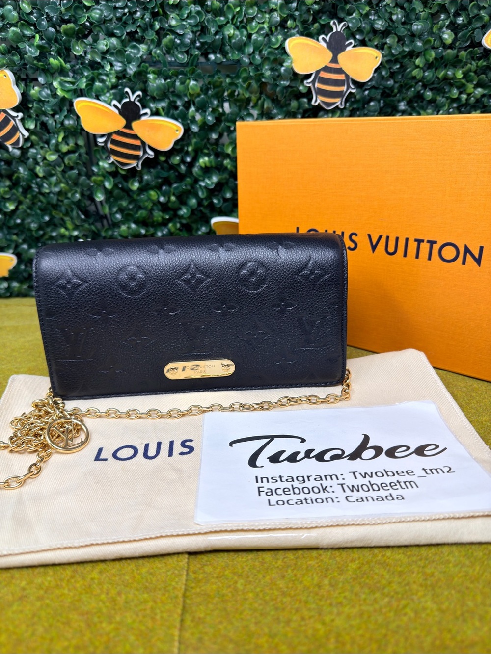 Authentic LV Empriente Lily